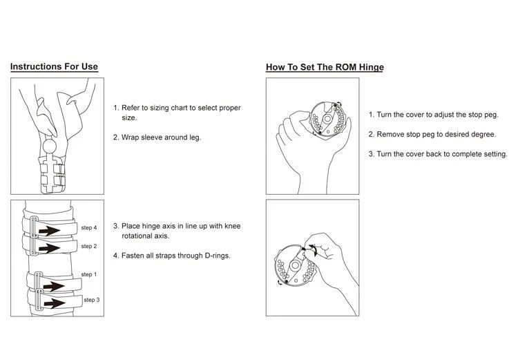 Knee Brace With Metal Hinges Instructions Knee Brace With Metal Hinges Instructions